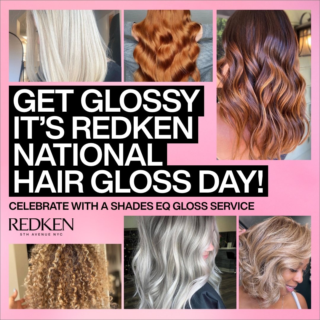celebrate hair gloss day 