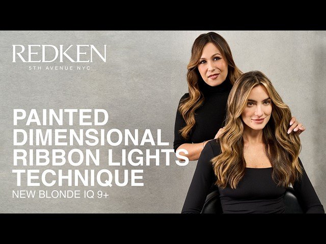 Painted Dimensional Ribbon Lights Technique