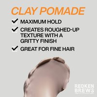 2017 Redken Brews Style Clay Pomade RGB