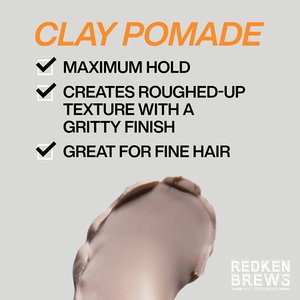 Redken Brews Clay Pomade Benefits