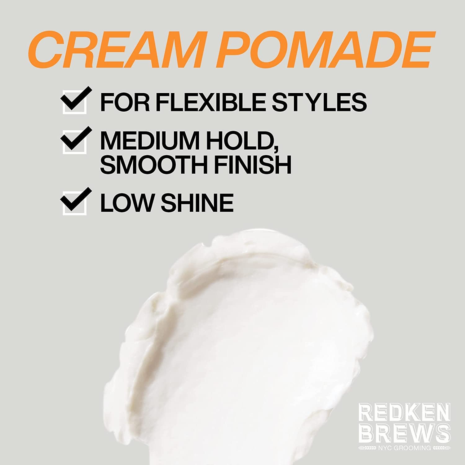 Redken Brews Cream Pomade Benefits