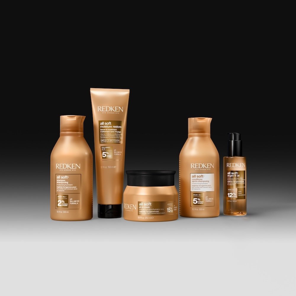Redken 2026 All Soft Range Product Laydown