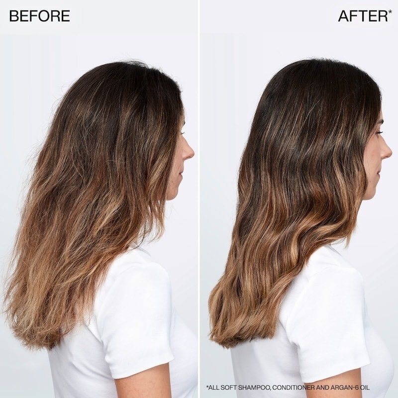 Redken 2024 All Soft Ecom BA Before After