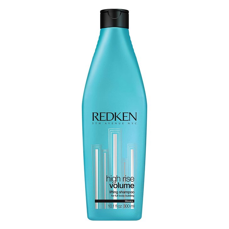 Redken high rise volume lifting shampoo for full body building. Size 10.1 fl oz / 300 ml.