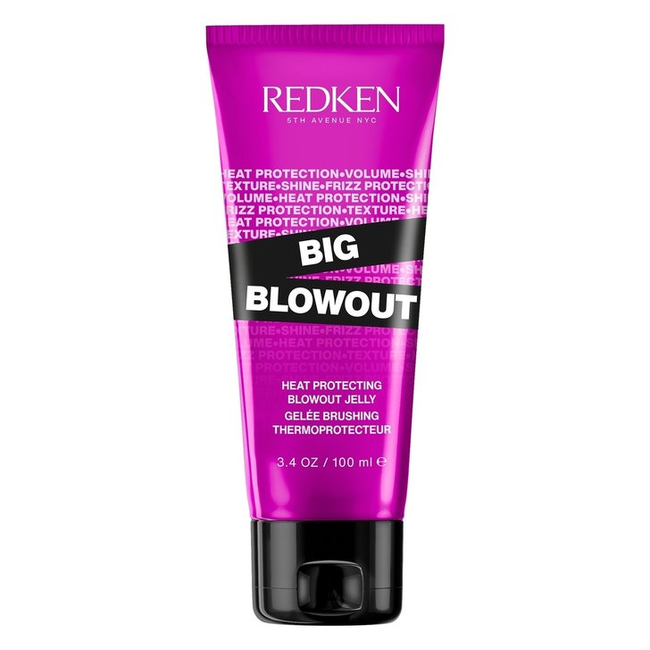 Redken Big Blowout heat protecting jelly. Size: 3.4 oz / 100 ml.