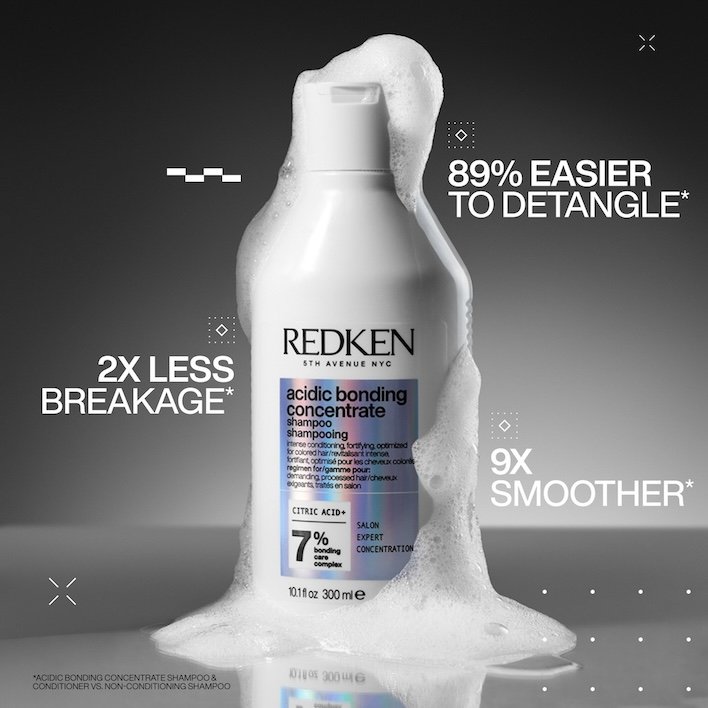 Redken 2024 Acidic Bonding Concentrate Shampoo Benefit