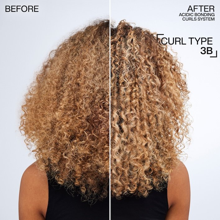 Redken 2024 NA Acidic Bonding Curls Before After