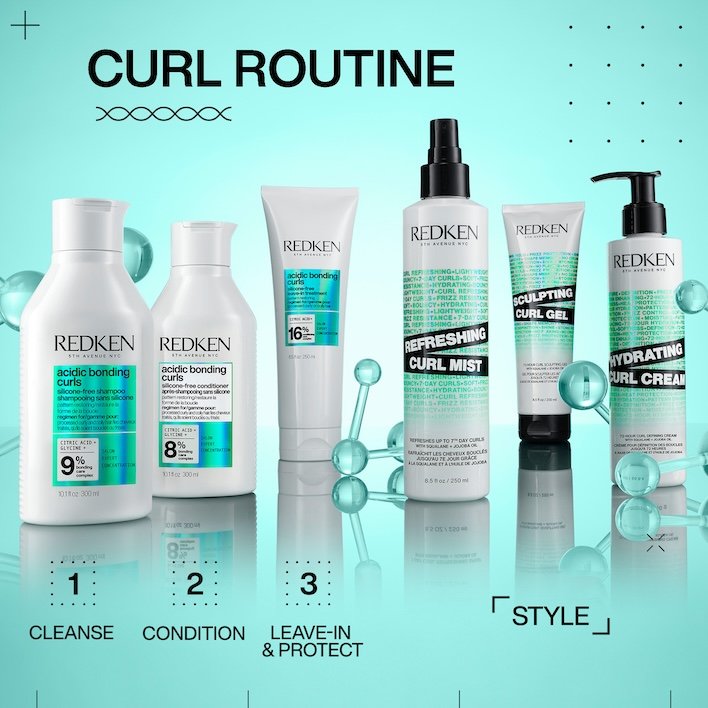 Redken 2024 NA Acidic Bonding Curls Regimen