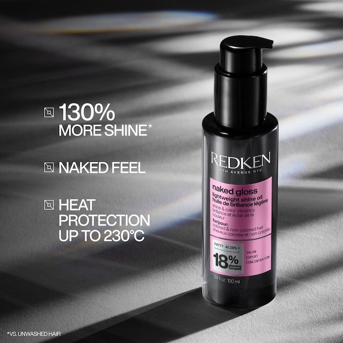 Redken 2024 EU Naked Gloss Ecom ATF Benefit