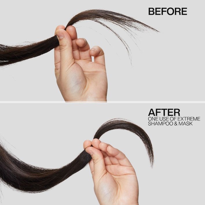 Redken 2022 Extreme Line Before After Ends