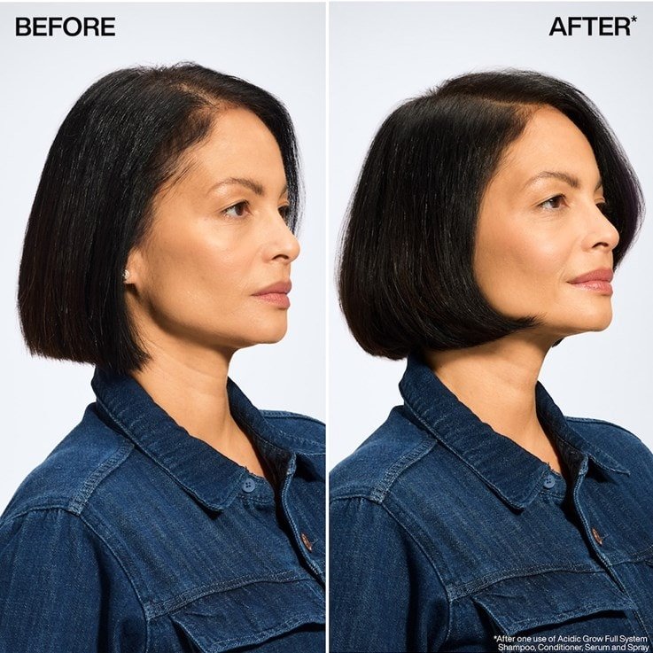 Redken 2025 Acidic Grow Full System ATF Before