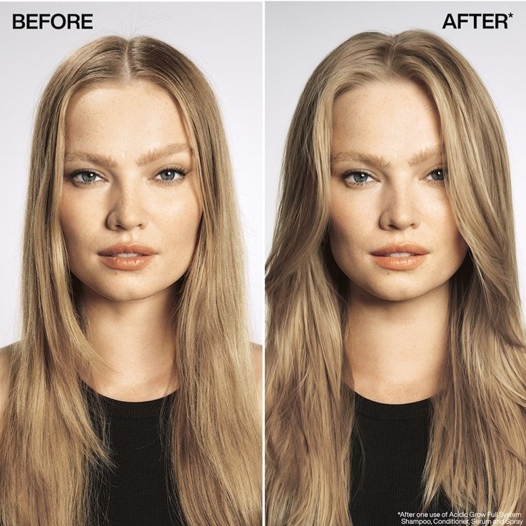 Redken 2025 Acidic Grow Full System ATF Before