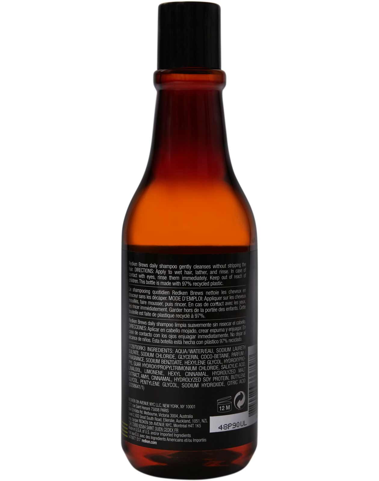 Redken Brews Daily Shampoo back 1260x1600