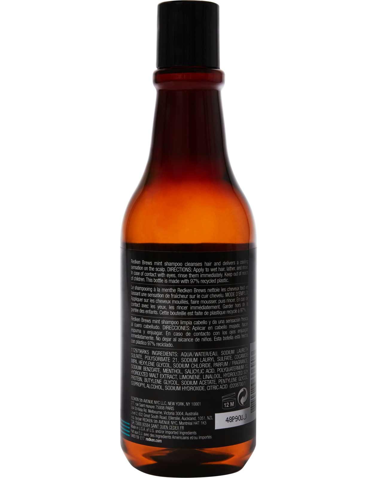 Redken Brews Mint Shampoo Back 1260x1600