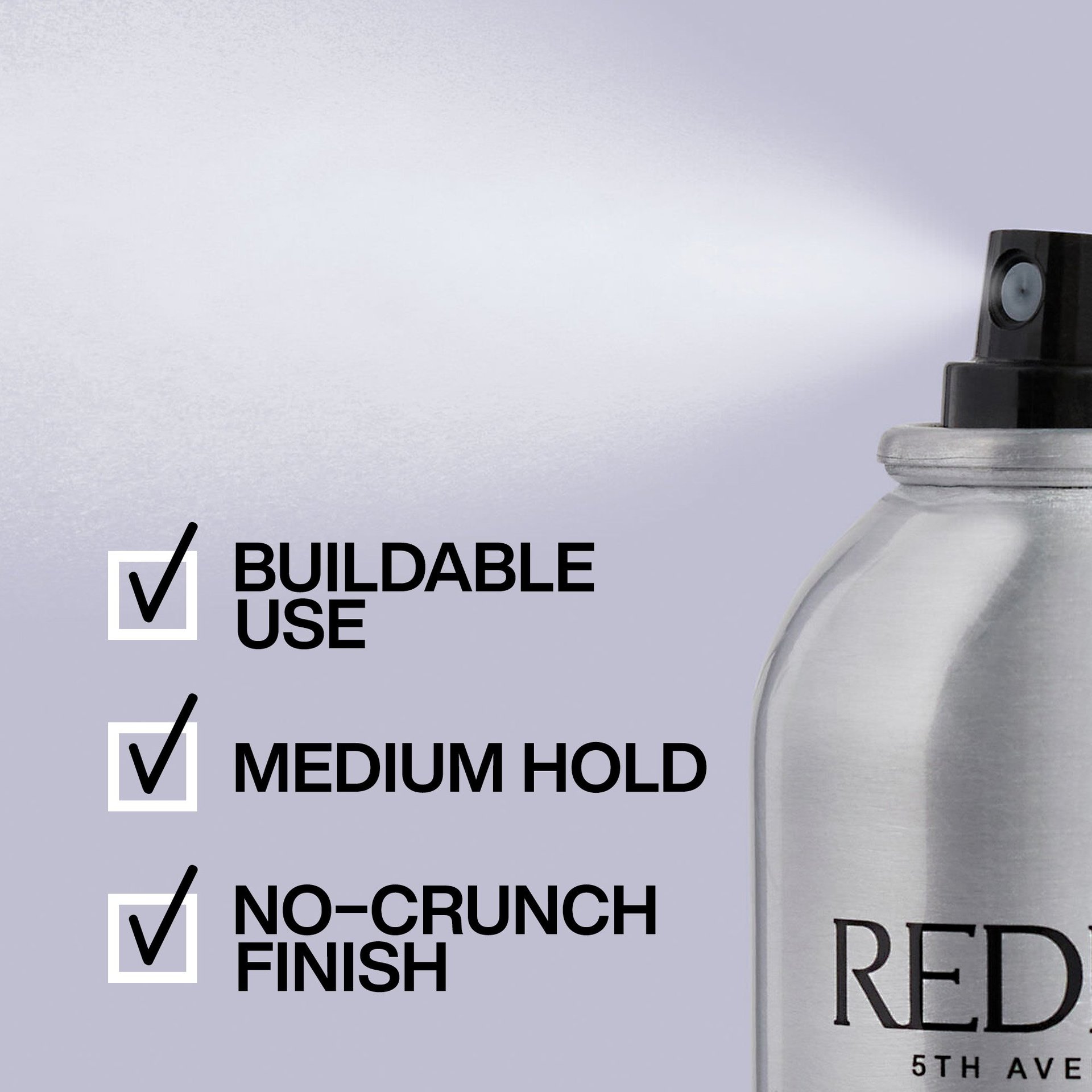 Brushable Hairspray for Flexible, Versatile Hold | Redken