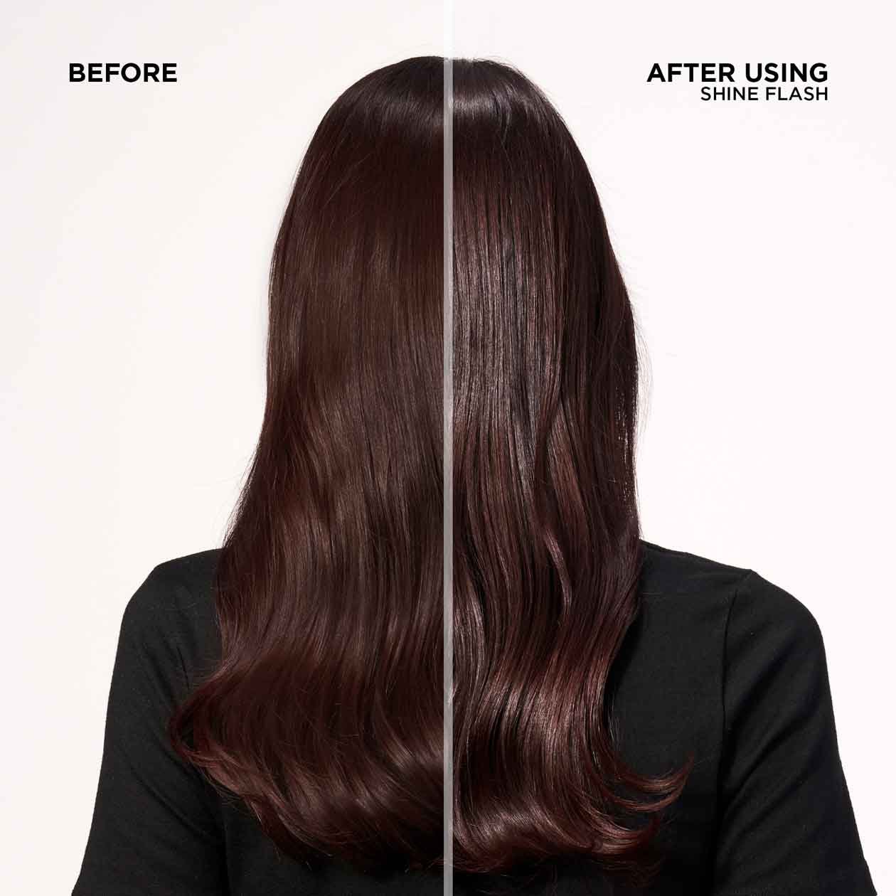 Shine Flash before after