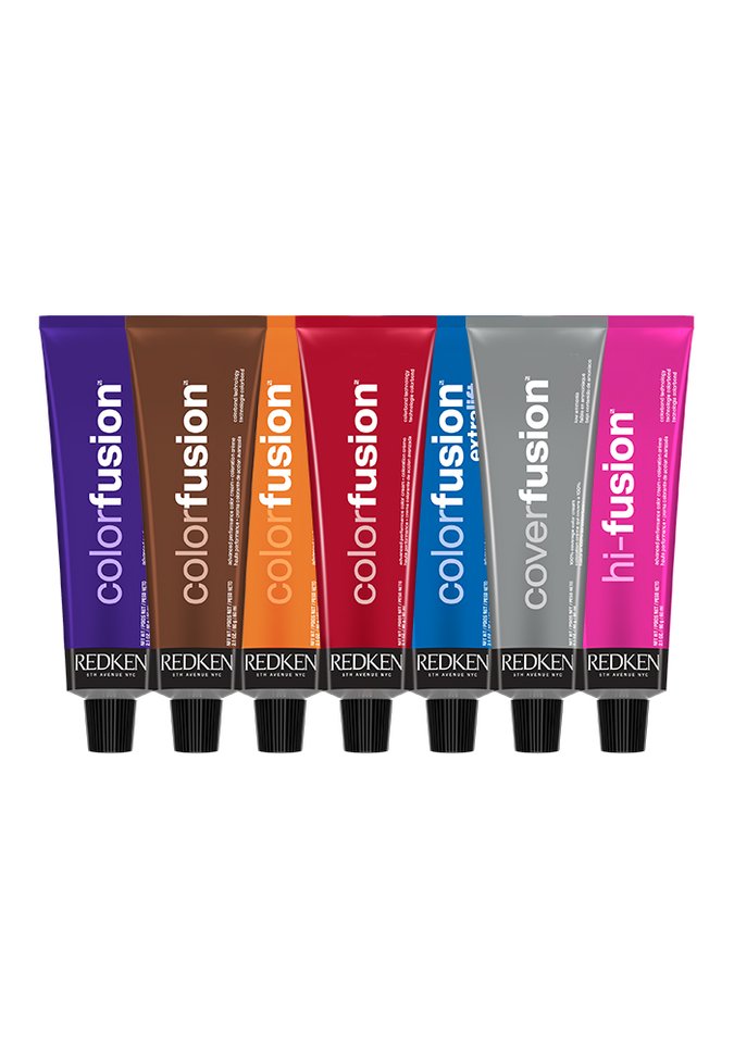 Redken Color Fusion Developer Color Fusion & Cover Fusion's Permanent Color Versatility | RedkenPro