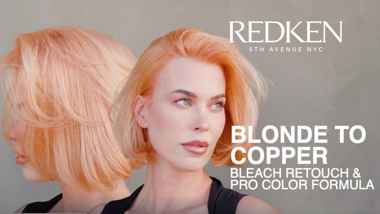 How to Master the Blonde to Copper Hair Transformation| RedkenPro