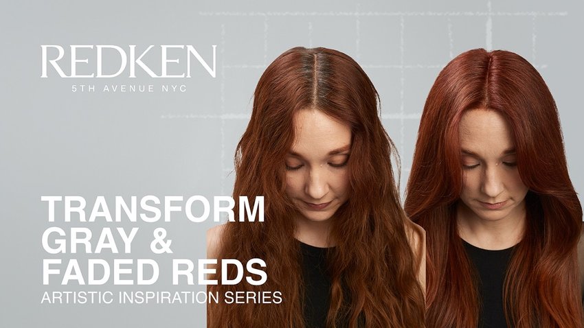 How to Master Gray Coverage for Vibrant Red & Copper Results | RedkenPro