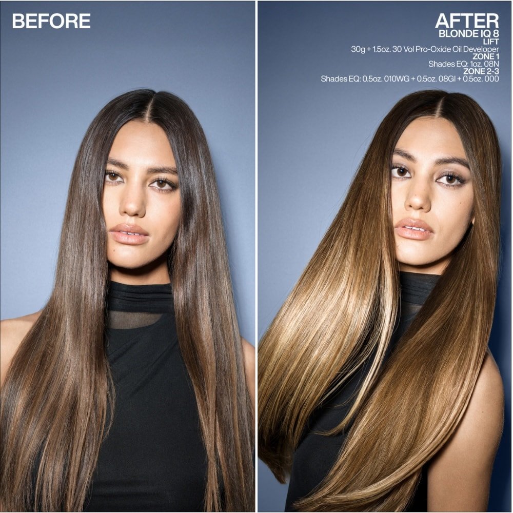 BLONDE IQ™ 8 Calibrated Anti-Brass Cream Lightener ByRedken