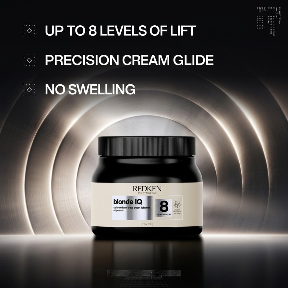 BLONDE IQ™ 8 Calibrated Anti-Brass Cream Lightener ByRedken