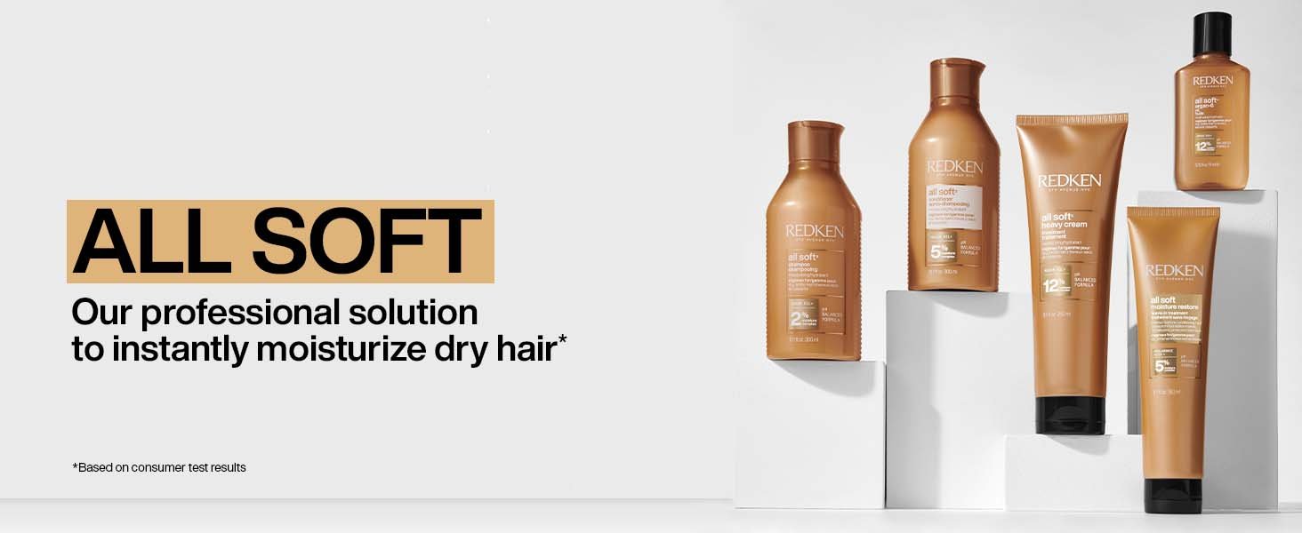 All Soft Moisture Restore Traitement Sans Rinçage - Redken